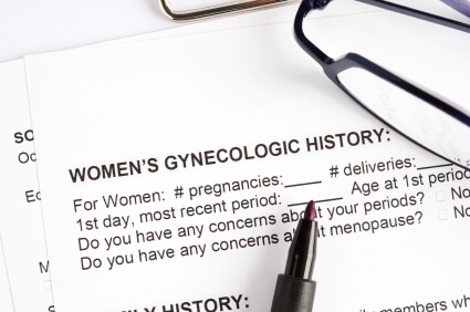 Women's Gynecologic History Sheet