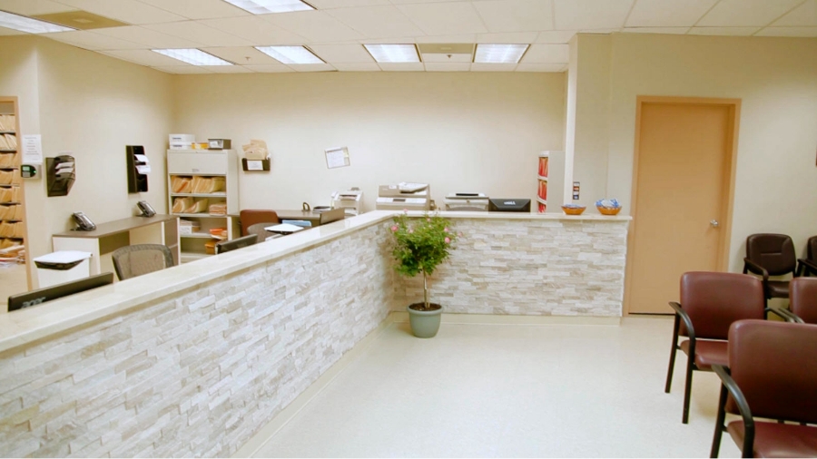 Reception Area at Thewomenschoice Clinic