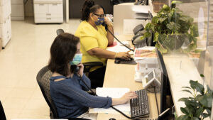 Workers at Reception at Thewomenschoice